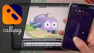 How to flip your animation on iPad from your iPhone | Callipeg 2D animation apps