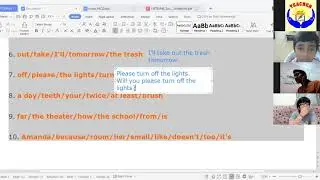 IEO_Sr_Session 5_part 2, Unscrambling (Continued), Pronouns
