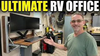 OUTLAW Toy Hauler | Garage - Office Modification | Time-Saving Office Conversion in an RV