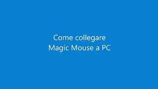 Come collegare Magic Mouse 🖱️ a Windows 10? | Tutorial semplice
