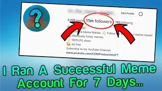 I Ran A Successful Instagram Meme Account For 7 Days And This Is What Happened...
