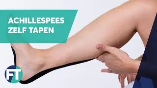 Zelf tapen bij achillespees klachten » Instructie » FysioTape