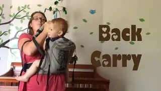 Safely Getting Baby On Your Back in a ssc Tula or Ergo Style Baby Carrier