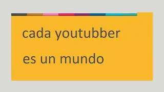 CADA YOUTUBER ES UN MUNDO | Camu Valoy ❤ | Tag 2012
