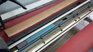 Формирование коробки на станке РоллерБокс РБ-14 комби