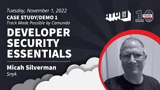 Developer Security Essentials - Micah Silverman