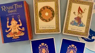 Обзор колоды «Royal Thai Tarot» 💙🧡💙 Раритет, из-во U.S.Games Systems, 2004г.