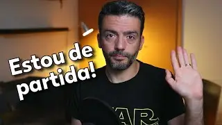 Estou de partida.