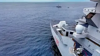 Italian Navy Frigate Luigi Rizzo Participated in Exercise Obangame Express 2021