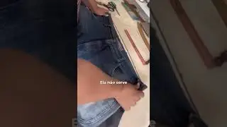 Como medir o cós  de uma calça por outra calça? #shortas