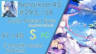 BetaIkan45 | Station Earth - Cold Green Eyes ft. Roos Denayer [apple's Insane] 97.14% {FC 76pp}