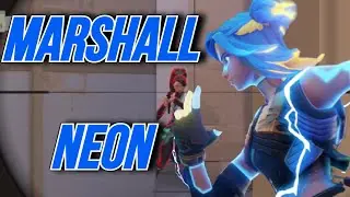 Sadece Marshall oynadım! Marhsall only Neon | Valorant Neon Highlights