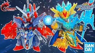 {SDW HEROES} LIMITED SDW HEROS GUNDAM CLEAR COLOR SET II (ARTHUR Mk-II + CAESAR LEGEND) (S56) 4K