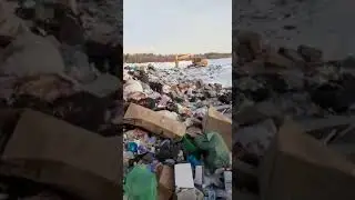 Бескрайнее море мусора