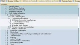 SAP Profit Center Accounting Configuration - Maintain Plan Versions