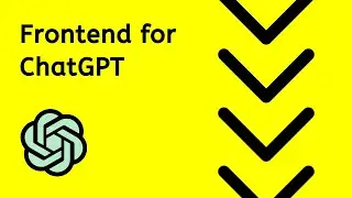 Build a Frontend User Interface for ChatGPT Models in Python