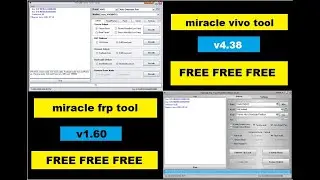 Free Miracle Vivo Tool & Miracle Frp  Tool｜Free  For Miracle Box / Thunder Users