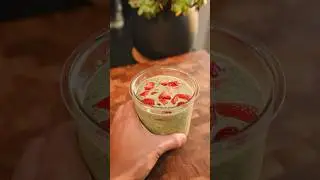 Matcha PROTEIN Chia seed pudding (30g+)