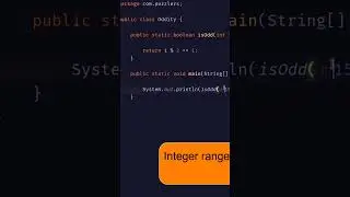 Java puzzler - Oddity 