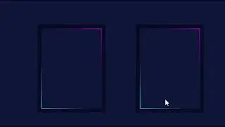 CSS Glowing Corners Effect _ Quick CSS Trick 
