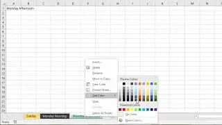 How To Work with Workbooks and Worksheets in excel 2019