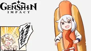 No More Emergency Food! (Genshin Impact Comic Dub)