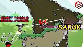 Mini Militia : 1VS1 MECHA DOODLE Vs SARGE