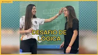 DESAFIO de LÓGICA com meus alunos!