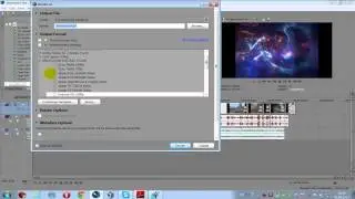 Как сохранять видео формата mp4 в Sony Vegas
