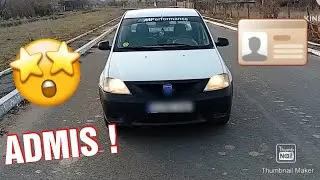 Am luat permisul car vlog #1🔥😎🏁
