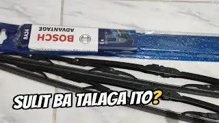 BOSCH Advantage Wiper Blade Pros and Cons | Sulit ba talaga ang wiper blade na ito?