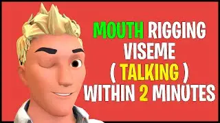 Blender Tip #1 | Mouth Rigging Viseme Talking Using Shapekeys 