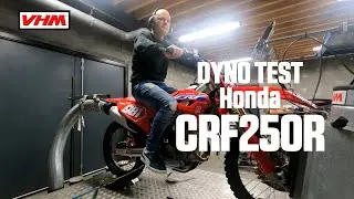 Dyno test Honda CRF250R 2022 with VHM air intake