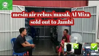 Mesin Al Miza kini hadir di Jambi ‼ usaha depot air masak si ulang kekinian 2022 #mesinairmasak