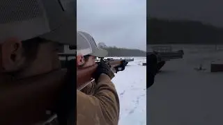 Mossberg model 46 B-B. Classic 22lr. Fun to shoot! #youtubeshorts #gun #asmr #viral #antique #ammo