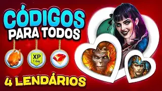 VÁLIDOS Códigos Raid Shadow Legends 🎁4 Lendários GRÁTIS🎁PT 2025