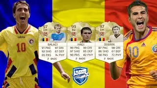 CEA MAI BUNA ECHIPA NATIONALA A ROMANIEI DIN TOATE TIMPURILE - LEGENDELE FOTBALULUI ROMANESC FIFA 16