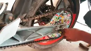 Installing 52Teeth Sprocket In KTM Duke 200 | Wheelie Monster