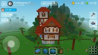 Furnished Medieval House - Block Craft 3d: Building Game