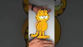 Garfield / Гарфилд #shorts #пластилин #plasticine #handmade #своимируками