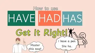 Mastering the Correct Use of HAVE, HAD, and HAS in English Language Conversations and Writings