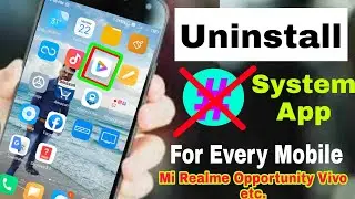 How to Uninstall System App For Every Mobile Without Root | How to Disable System App in MiUi Redmi