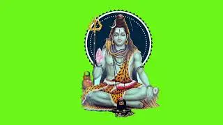 lord Shiva animated green screen ||mahadev green screen video || shiv ji green screen