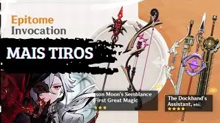 Tiros no Banner de armas - Genshin Impact