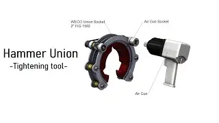 Hammer Union Connection - Tightening Tool