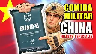 Probando COMIDA MILITAR CHINA de FUERZAS ESPECIALES