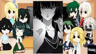💙(anime characters react to each other)[Fubuki Tatsumaki] ⚠ manga spoiler ⚠  💙