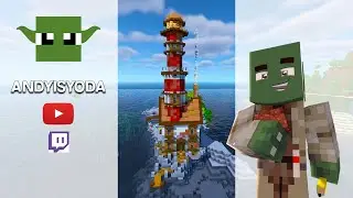 Minecraft Lighthouse Timelapse