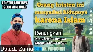 Realizing his life because of Islam | Ustadz Zuma