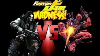 Mugen Fighting Jam Madness: Lobo (DC Comics) vs. Deadpool (Marvel Comics)